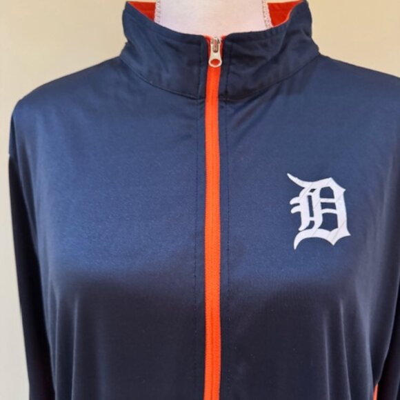 Detroit Tigers Quarter Zip 1X - Picture 1 of 8